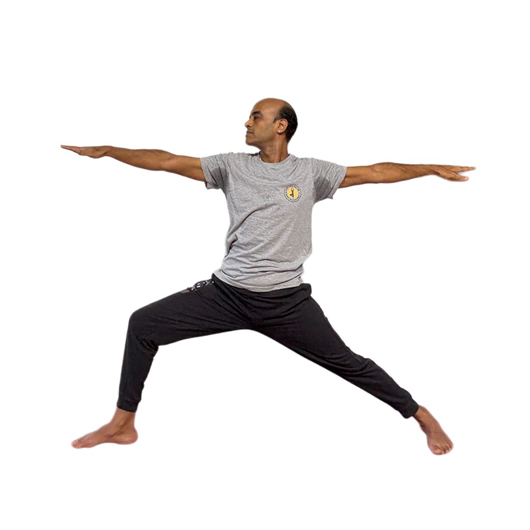 13. Virabhadrasana A