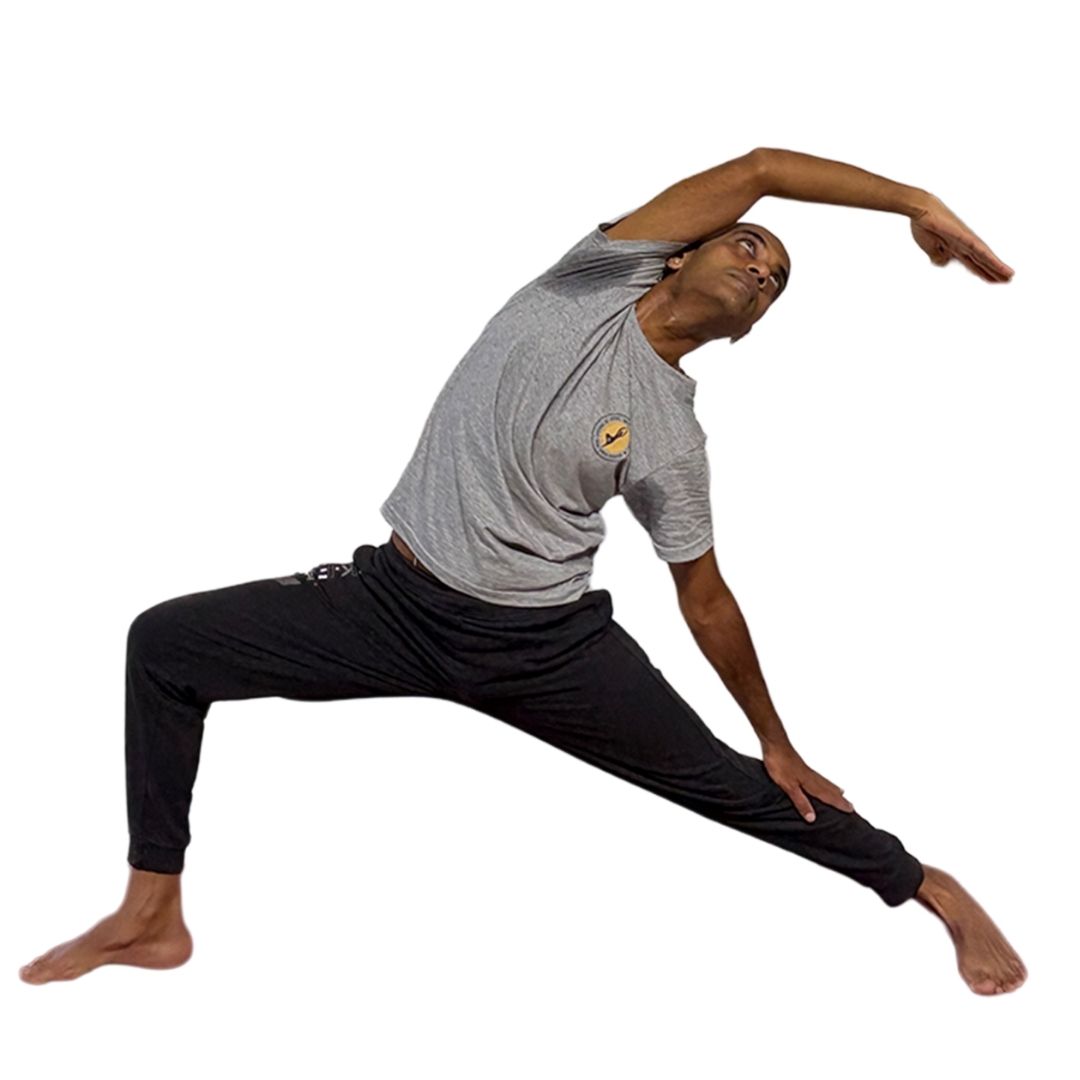 13. Virabhadrasana E
