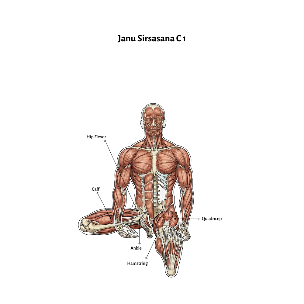 Janu Sirsasana C 1