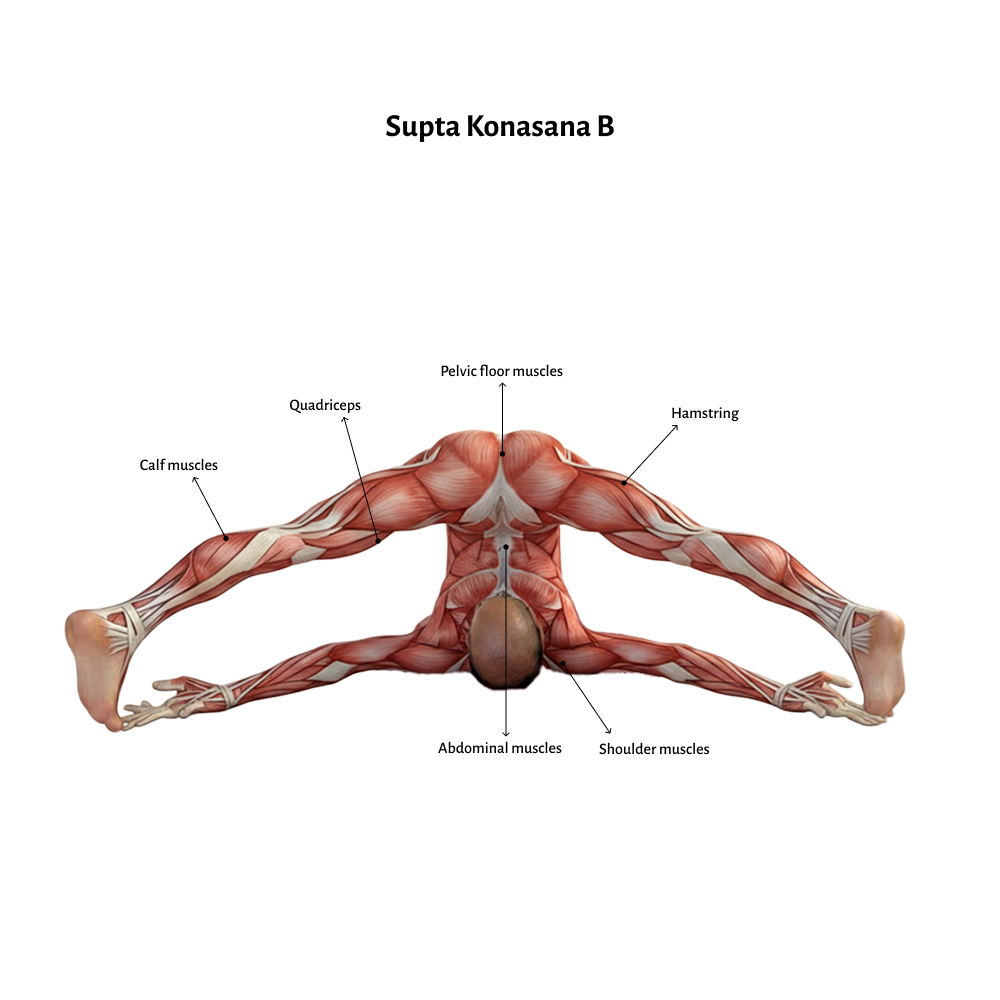 Supta Konasana B